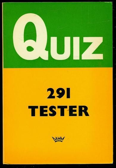 Quiz, 291 tester. 1963