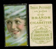 B. samlerkort fra British American Tobacco LTD