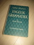 Brydøy, Einar: ENGELSK GRAMMATIKK. 1959.