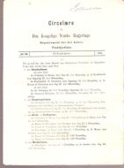 1885,nr 022, Cirkulære fra Den Kongelige Norske Regjerings Marine- og Post- Departement.