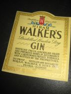 WALKER'S GIN.