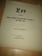 1851, Lov indeholdende Tillæg til Loven angaaende Maal og Vægt af Juli 1824.