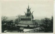 Fantoft Stavkirke nær Bergen