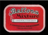 Bellona Mixture fra ASBJØRNSENS Tobaksfabrik, Christiansand