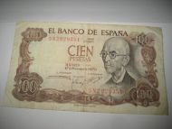 1970, CIEN PESETAS. 5N2029351.