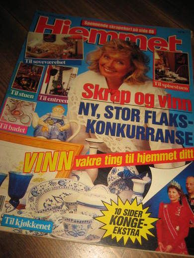 1991,nr 006, Hjemmet. KONGE EXTRA