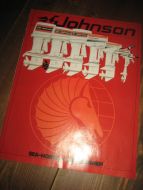 Katalog fra Johnson, 70-80 tallet? 30 sider, fra OUTBOARD MARINE, Drammen.