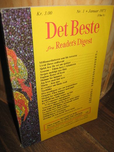 1971,nr 001, Det Beste fra Readers Digest.