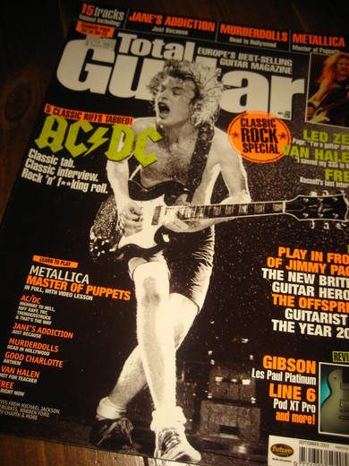 TOTAL GUITAR, 2003,  SEPTEMBER, ISSUE 114