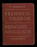 T. JØRANLID: FREMMEDORBOK. 1953