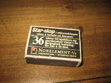 STARSKAP fra NORELEMENT. 70 tallet. 