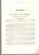 1885,nr 023, Cirkulære fra Den Kongelige Norske Regjerings Marine- og Post- Departement.