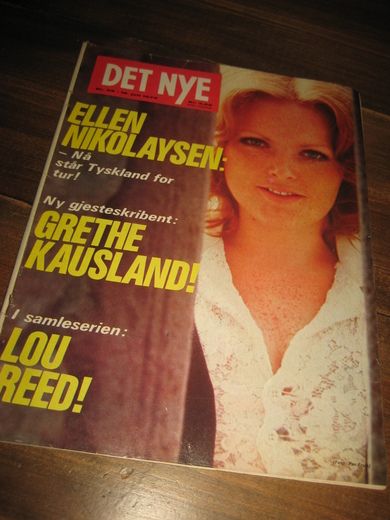 1974,nr 029, DET NYE. ELLEN NIKOLAYSEN. GRETHE KAUSLAND. 