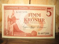 FIMM KRONUR, 1957, A407208.