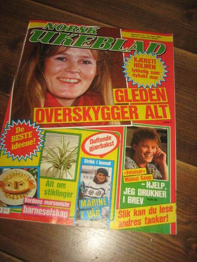 1988,nr 010, NORSK UKEBLAD. KJERSTI HOLMEN