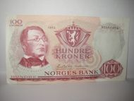 1972, 100 KRONER, nr S7661494.