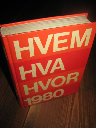 1980, HVEM HVA HVOR