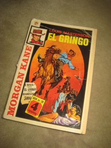 EL GRINGO. BOK NR 38, 4. OPPLAG, 1980.