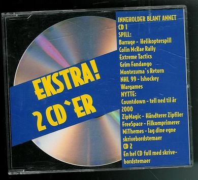 EKSTRA! 2 CD' ER.