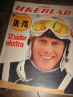 1976,nr 005, NORSK UKEBLAD. OL stoff, 12 sider.