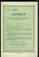 NORSK BOKREIDINGSLAG, 1940.