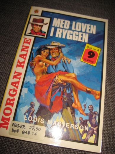 MED LOVEN I RYGGEN. Bok nr 04, 9. opplag, 1991.