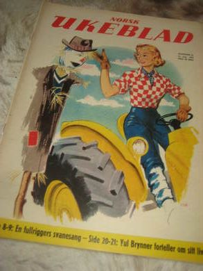 1959,nr 033, NORSK UKEBLAD. YUL BRYNNER