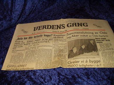 1946,nr 045, VERDENS GANG.