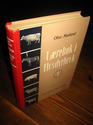 MÆLAND: LÆREBOK I HUSDYRBRUK. 1951.