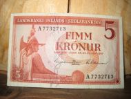 FIMM KRONUR, 1957, A7732713.