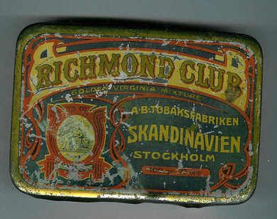 RICHMOND CLUB fra TOBAKSFABRIKKEN SKANDINAVIEN, STOCKHOLM