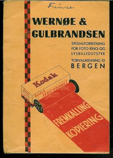 WERNØE & GULBRANDSEN, pris kr 9.85