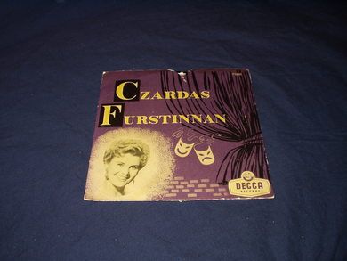 CARDAS FURSTINNAN 1 &2 MED EGON KJÆRMANNS ORKESTER  1956