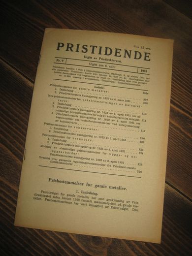 1951,nr 009, PRISTIDENDE.