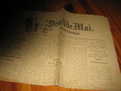 1899,nr 085, Den 17. mai. Norskt folkeblad.