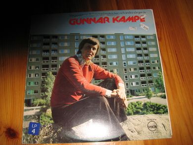 GUNNAR KAMPE: SANGER. VISION LP01. 1977.