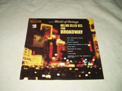 MILLION SELLERS HITS FROM BROADWAY.