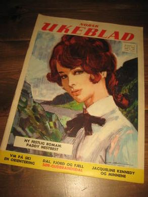 1966,nr 007, NORSK UKEBLAD. SØR GUDBRANDSDAL, JACQUELINE KENNEDY. 