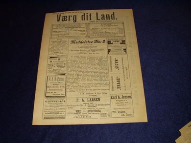 1896,nr 023, Værg dit Land