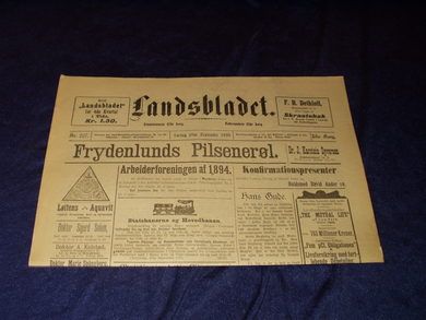 1895,nr 227, Landsbladet