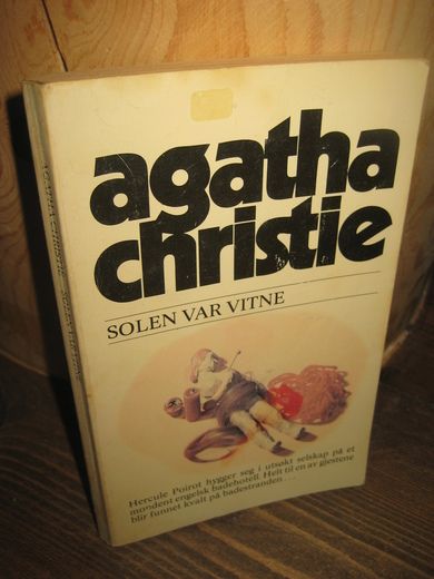 christie, agatha: SOLEN VAR VITNE. 1982.