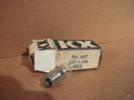 KK, No 987, 12v, 2.2w, MES