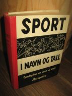 SPORT I NAVN OG TALL. 1958.