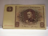 1960, 5 KRONOR, PE102240