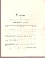 1885,nr 027, Cirkulære fra Den Kongelige Norske Regjerings Marine- og Post- Departement.