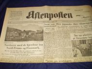 1945,nr 338, aftennummer, Aftenposten