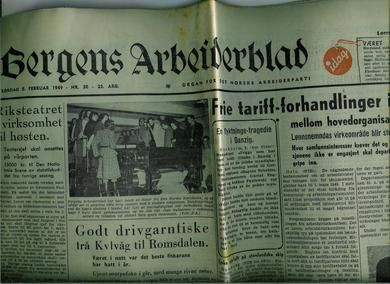 1949,nr 030, Bergens Arbeiderblad