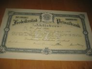 Fredrikstad Privatbank, nr 46843, 1916.