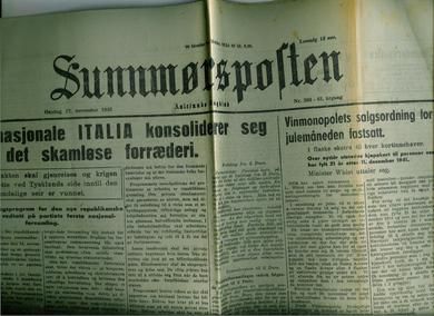 1943,nr 266, Sunnmørsposten