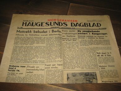 1948,nr 280, HAUGESUNDS DAGBLAD.